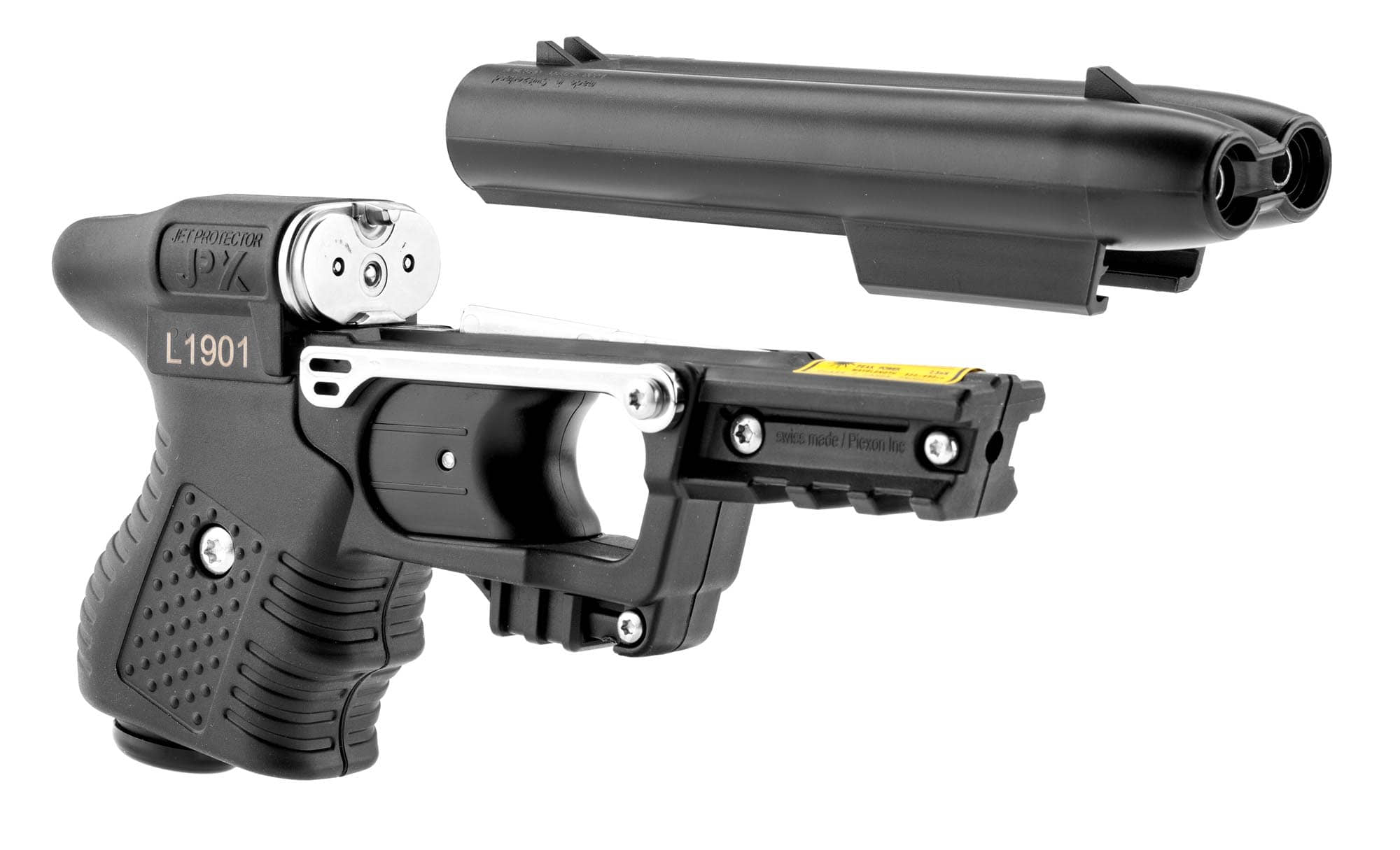PISTOLET PIEXON JPX2 NOIR + RECHAGE – Image 3