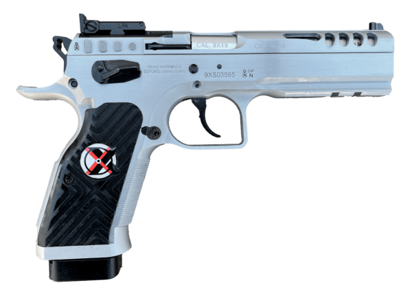 PISTOLET STOCK MASTER XTREME OPTIC 9X19 CHROME