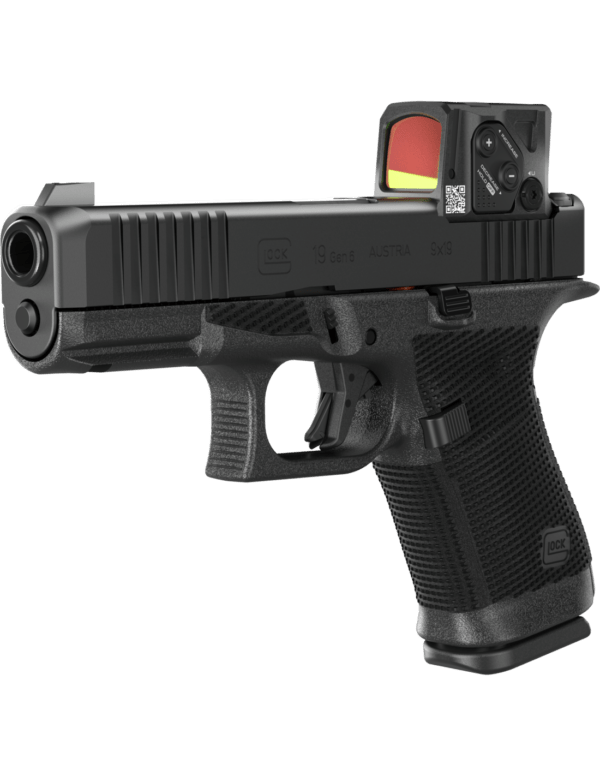 PISTOLET GLOCK 19 GEN6 OR FS 9X19 A-CUT COMBO AIMPOINT COA