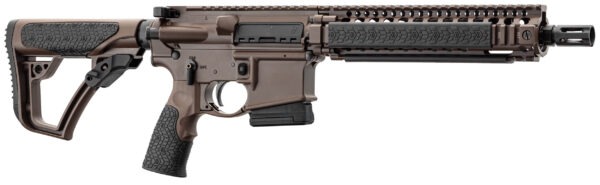 CARABINE TYPE AR15 DANIEL DEFENSE MK18 CANON COURT 10.3'' CAL. 5.56 MIL SPEC BROWN
