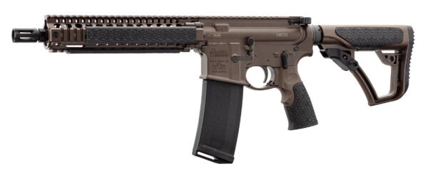 CARABINE TYPE AR15 DANIEL DEFENSE MK18 CANON COURT 10.3'' CAL. 5.56 MIL SPEC BROWN