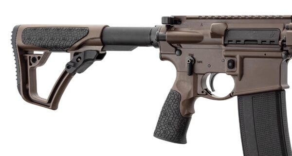 CARABINE TYPE AR15 DANIEL DEFENSE MK18 CANON COURT 10.3'' CAL. 5.56 MIL SPEC BROWN