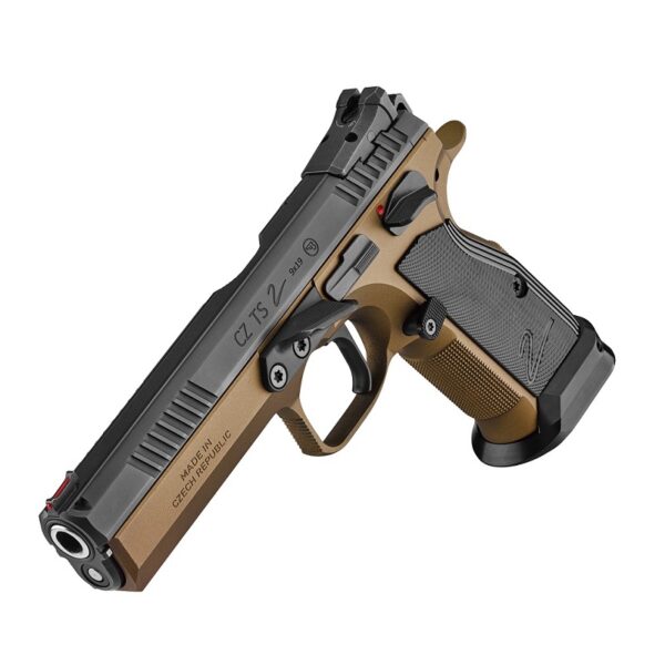 PISTOLET CZ TS2 DEEP BRONZE 9X19