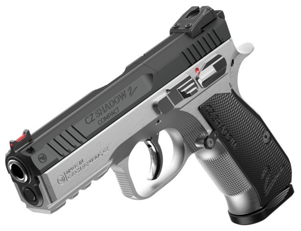 PISTOLET CZ SHADOW 2 COMPACT INDUSTRIAL BLACK 9×19 – Image 2