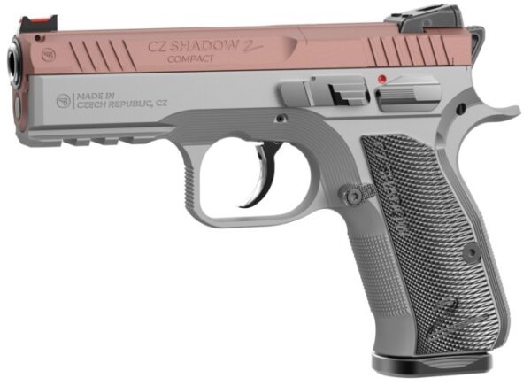PISTOLET CZ SHADOW 2 COMPACT INDUSTRIAL ROSE 9×19