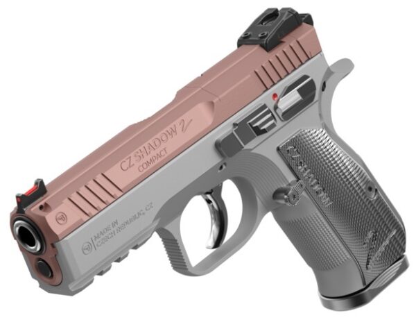 PISTOLET CZ SHADOW 2 COMPACT INDUSTRIAL ROSE 9×19