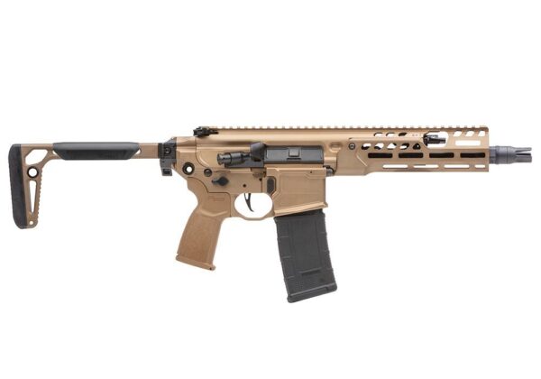 CARABINE SIG SAUER MCX SPEAR LT 300 AAC BLACK OUT SBR CANON DE 9 POUCES