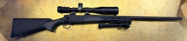 REMINGTON 700 + LUNETTE 5-16X50 + BIPIED
