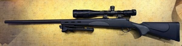 REMINGTON 700 + LUNETTE 5-16X50 + BIPIED
