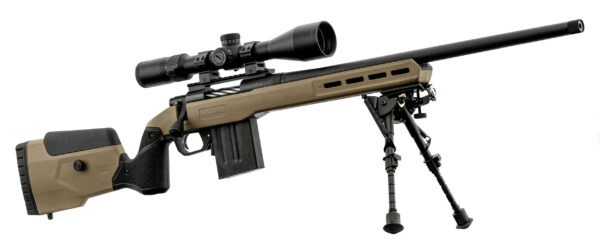 PACK MOSSBERG TACTICAL 308W + LUNETTE 6-24X50 + BIPIED